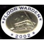 TWENTIETH CENTURY FOX EMPLOYEE WARDEN PIN